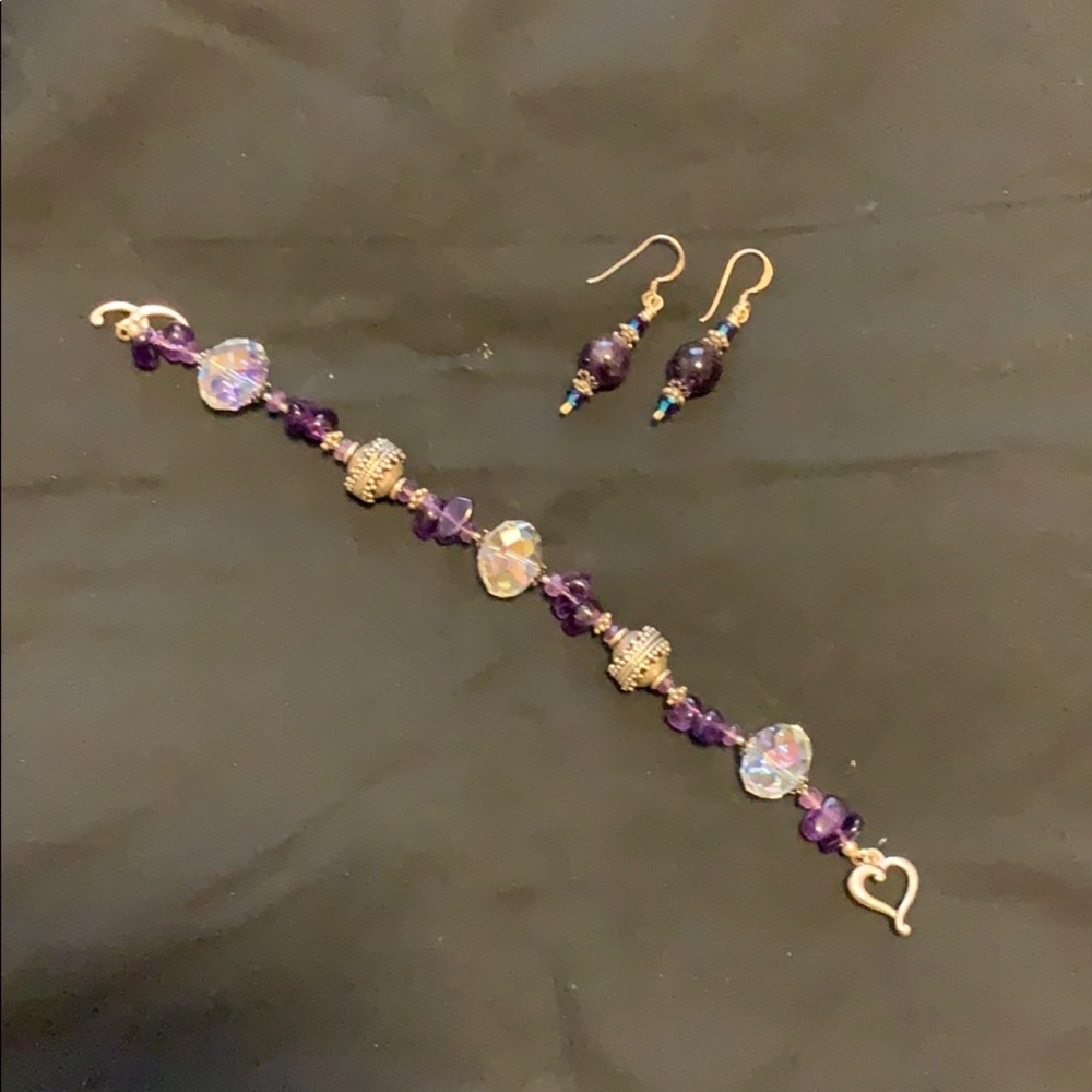 Bracelet and Earring Set